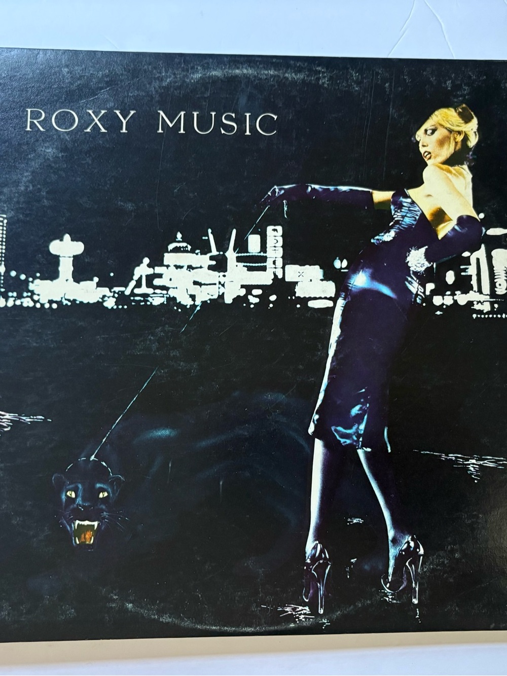 Roxy Music For Your Pleasure 1976 LP Glam Art Rock ATCO SD 36-134 VG VG+
